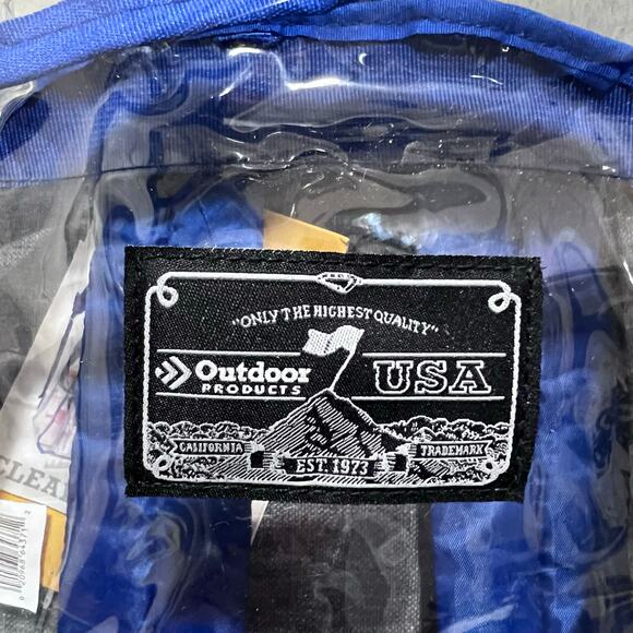 NWT Outdoor Products Clear Backpack Blue Stadium Approved Women and Men Bag‎ - Picture 3 of 9